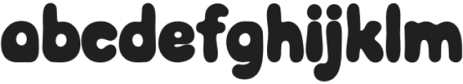 Groovy Wave Regular otf (400) Font LOWERCASE