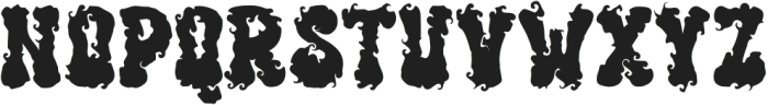 Groovy Witches otf (400) Font UPPERCASE