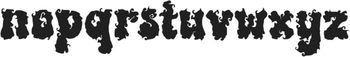 Groovy Witches otf (400) Font LOWERCASE