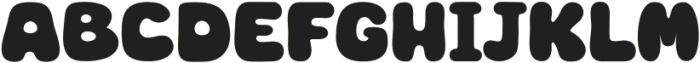 Groovy YvooG Regular otf (400) Font UPPERCASE