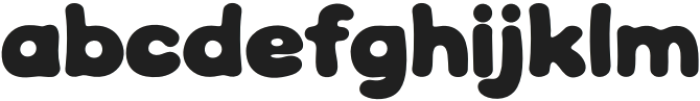 Groovy YvooG Regular otf (400) Font LOWERCASE