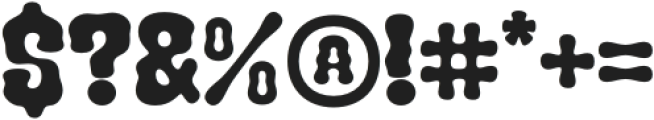 GroovyBumpie otf (400) Font OTHER CHARS