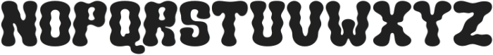 GroovyBumpie otf (400) Font UPPERCASE