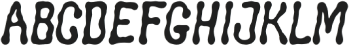 GroovyLiquor otf (400) Font UPPERCASE