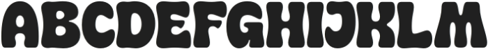 GroovyMricha-Bold otf (700) Font UPPERCASE