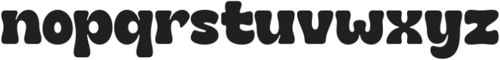 GroovyMricha-Bold otf (700) Font LOWERCASE