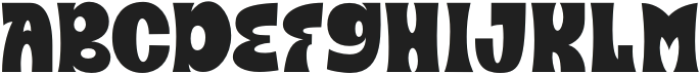 GroovyUnite-Regular otf (400) Font UPPERCASE