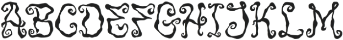 GroovyWonka otf (400) Font UPPERCASE