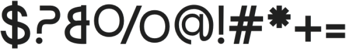 Gropio Typeface Medium otf (500) Font OTHER CHARS