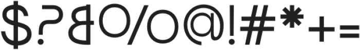 Gropio Typeface Regular otf (400) Font OTHER CHARS