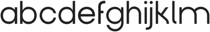 Gropio Typeface Regular otf (400) Font LOWERCASE