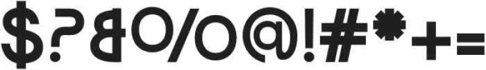 Gropio Typeface SemiBold otf (600) Font OTHER CHARS