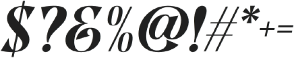 GroslingMichael-Italic otf (400) Font OTHER CHARS
