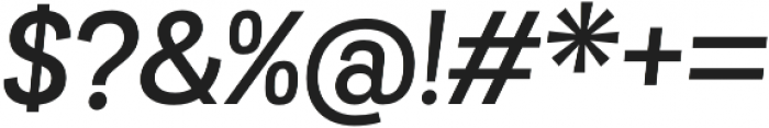 Grota Sans Alt SemiBold Italic otf (600) Font OTHER CHARS