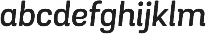 Grota Sans Rd Semi Bold Italic otf (600) Font LOWERCASE