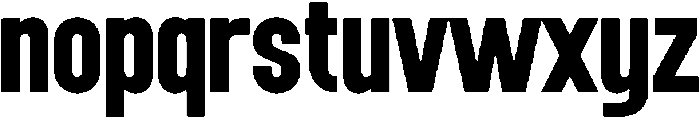 Grotap Black otf (900) Font LOWERCASE