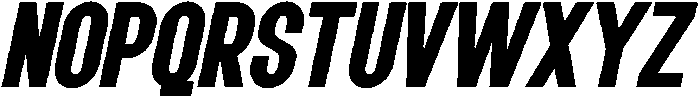 Grotap Extra Bold Italic otf (700) Font UPPERCASE