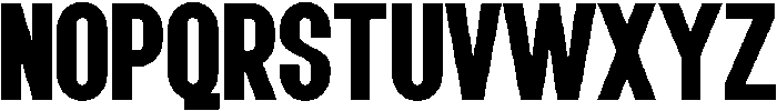 Grotap Extra Bold otf (700) Font UPPERCASE