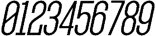 Grotap Extra Light Italic otf (200) Font OTHER CHARS