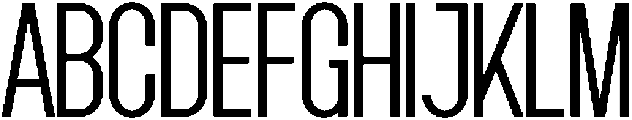 Grotap Extra Light otf (200) Font UPPERCASE