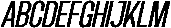 Grotap Italic otf (400) Font UPPERCASE