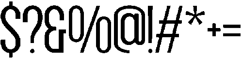 Grotap Light otf (300) Font OTHER CHARS