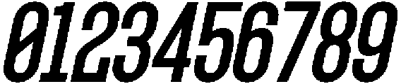 Grotap Medium Italic otf (500) Font OTHER CHARS