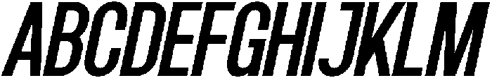 Grotap Medium Italic otf (500) Font UPPERCASE