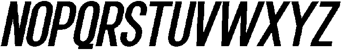 Grotap Medium Italic otf (500) Font UPPERCASE
