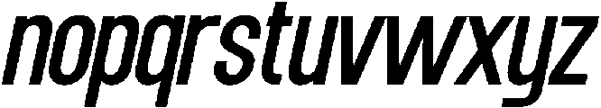 Grotap Medium Italic otf (500) Font LOWERCASE