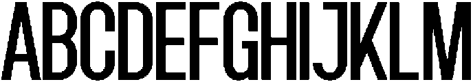Grotap Regular otf (400) Font UPPERCASE