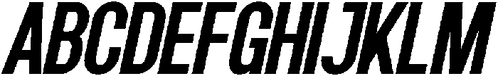 Grotap Semi Bold Italic otf (600) Font UPPERCASE