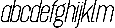 Grotap Thin Italic otf (100) FONT
