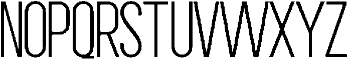 Grotap Thin otf (100) Font UPPERCASE