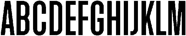 Grotesque Regular otf (400) Font UPPERCASE