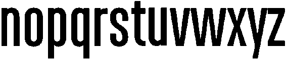 Grotesque Regular otf (400) Font LOWERCASE