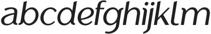 Grotley-Italic otf (400) Font LOWERCASE