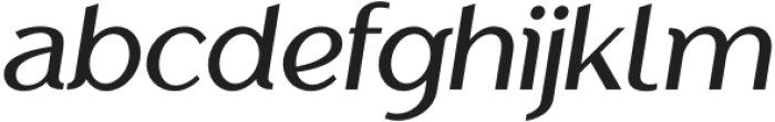 Grotley Medium Italic otf (500) Font LOWERCASE