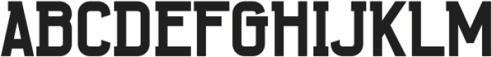 Groubens-Bold otf (700) Font UPPERCASE