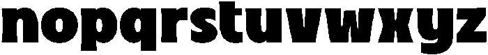 Grovaly Heavy otf (800) Font LOWERCASE