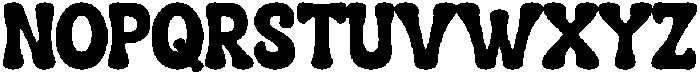 Grove Chunky otf (400) Font UPPERCASE