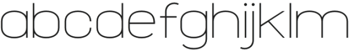 Groveric Thin otf (100) Font LOWERCASE