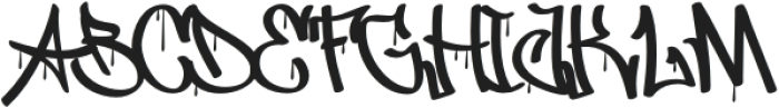 Grovestreet-Regular otf (400) Font UPPERCASE