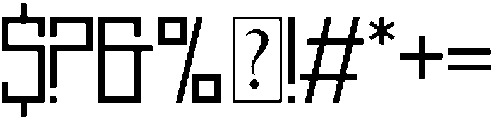 Grovia otf (400) Font OTHER CHARS
