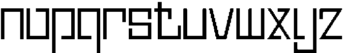 Grovia otf (400) Font LOWERCASE