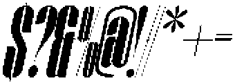 Grovian Oblique otf (400) Font OTHER CHARS