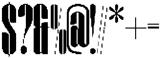 Grovian otf (400) Font OTHER CHARS