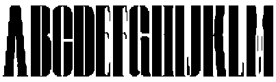 Grovian otf (400) Font UPPERCASE