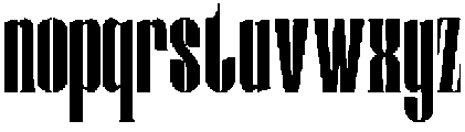 Grovian otf (400) Font LOWERCASE
