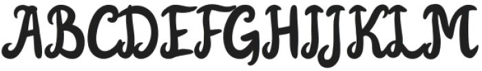 Growimes Regular otf (400) Font UPPERCASE